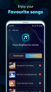 اسکرین شات 5 برنامه Phone Ringtones For Android