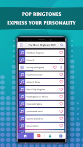اسکرین شات برنامه Pop Music Ringtones 2021 1