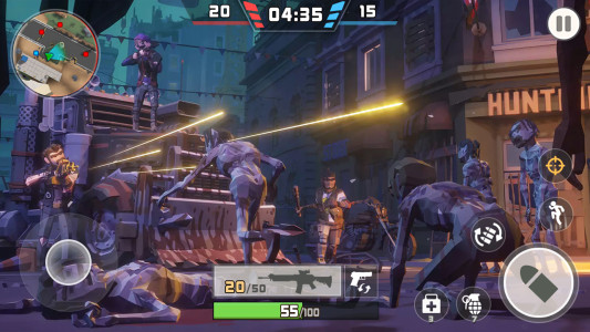 اسکرین شات 4 بازی Blaze Strike: Pixel Fury FPS