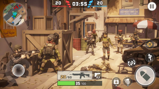 اسکرین شات 2 بازی Blaze Strike: Pixel Fury FPS