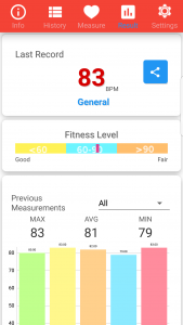 اسکرین شات برنامه Heart Rate Monitor 6