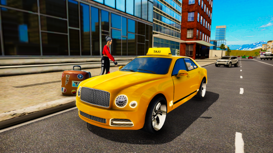 اسکرین شات بازی Real Taxi Driving : Grand City 4