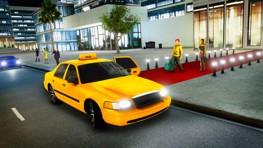 اسکرین شات بازی Real Taxi Driving : Grand City 3