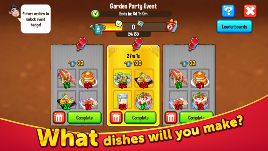 اسکرین شات 2 بازی Food Street - Restaurant Game