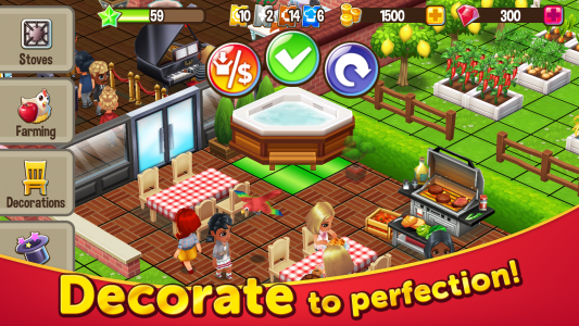 اسکرین شات بازی Food Street - Restaurant Game 3