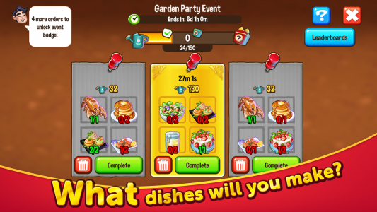 اسکرین شات 2 بازی Food Street - Restaurant Game