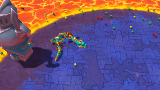 اسکرین شات 1 بازی Snake Rivals - Fun Snake Game