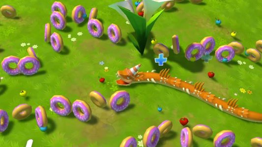 اسکرین شات 3 بازی Snake Rivals - Fun Snake Game