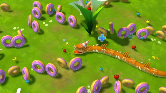 اسکرین شات 3 بازی Snake Rivals - Fun Snake Game