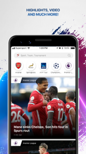 اسکرین شات برنامه SuperSport 4