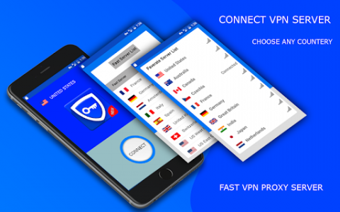 اسکرین شات برنامه Super Vpn Proxy Master : Fast Vpn Server 2