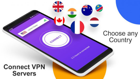 اسکرین شات برنامه Super Vpn Proxy Master : Fast Vpn Server 1