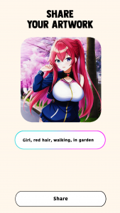 اسکرین شات برنامه Anime AI Art Generator 6