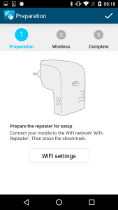 اسکرین شات برنامه Maginon Wifi-Repeater 2