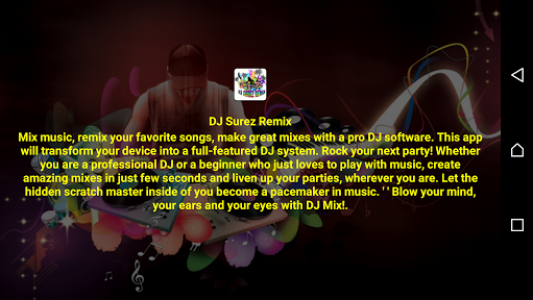 اسکرین شات برنامه DJ Surez Remix 7
