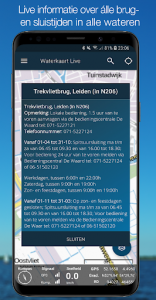 اسکرین شات برنامه Water Map Live - Holland 2
