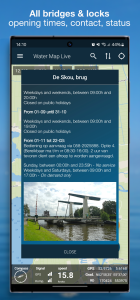 اسکرین شات 2 برنامه Water Map Live - Routes, AIS