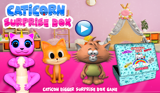 اسکرین شات بازی Unboxing Bigger Surprise Box! Caticorn Fingerhug 6