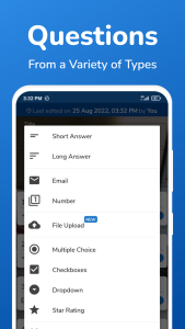 اسکرین شات 4 برنامه SurveyHeart: Form, Poll & Quiz
