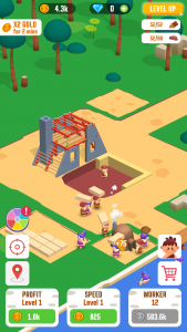 اسکرین شات 2 بازی Idle Jungle: Survival Builder
