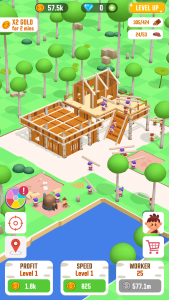 اسکرین شات 5 بازی Idle Jungle: Survival Builder