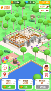 اسکرین شات 4 بازی Idle Jungle: Survival Builder