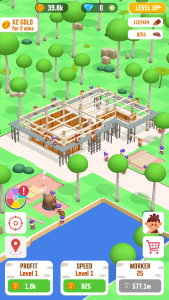 اسکرین شات بازی Idle Jungle: Survival Builder 4