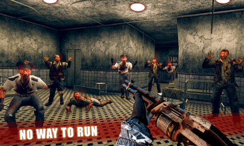 اسکرین شات برنامه Dead Zombie Shooting 3D : Hopeless Zombie Fps Game 3