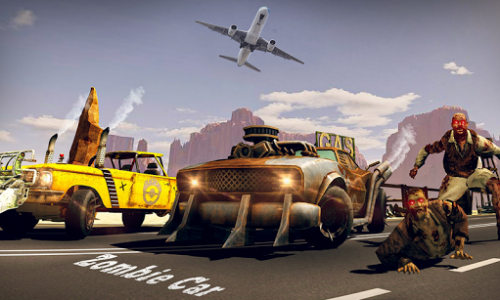 اسکرین شات برنامه Zombie Car Highway Smasher Simulator 2020 2