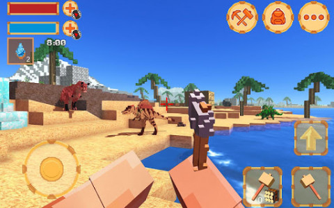 اسکرین شات بازی Blocky Ark Survival 3D 6