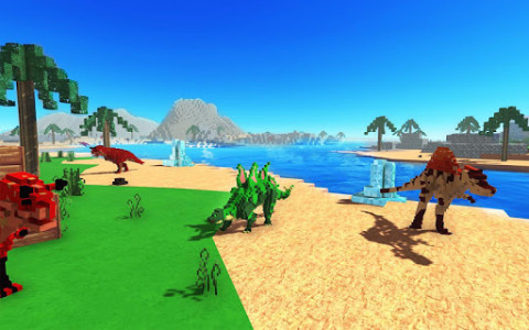 اسکرین شات بازی Blocky Ark Survival 3D 4