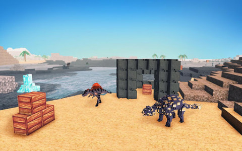 اسکرین شات بازی Blocky Ark Survival 3D 5