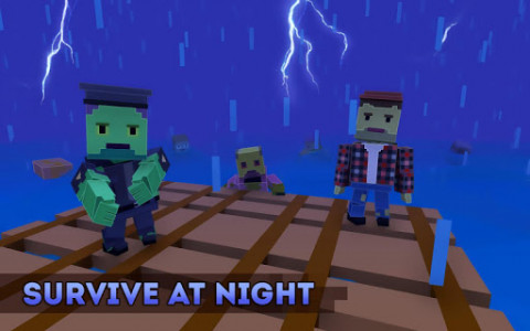 اسکرین شات بازی Zombie Raft 3D 3