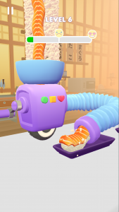 اسکرین شات بازی Sushi Roll 3D - Cooking ASMR 6