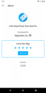 اسکرین شات برنامه LCD Dead Pixel Test And Fix 8