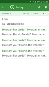 اسکرین شات برنامه Norwegian - English Translator 4