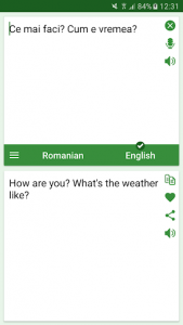 اسکرین شات برنامه Romanian - English Translator 2