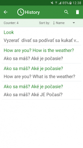 اسکرین شات برنامه Slovak - English Translator 4