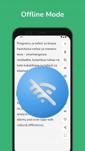 اسکرین شات 2 برنامه Swahili - English Translator
