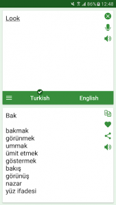 اسکرین شات برنامه Turkish - English Translator 3