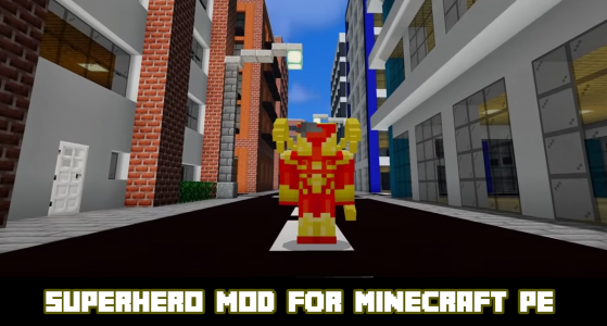 اسکرین شات برنامه Superheroes Mod for Minecraft 2