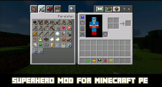 اسکرین شات برنامه Superheroes Mod for Minecraft 3