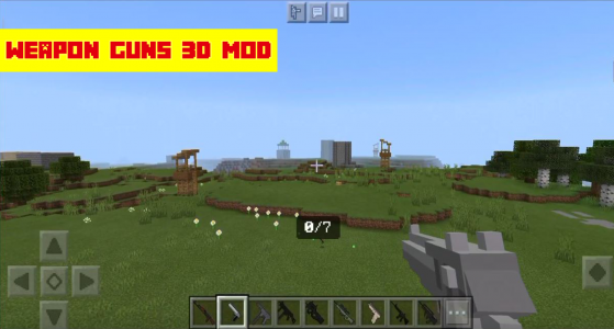 اسکرین شات برنامه weapon 3d guns for Minecraft 1