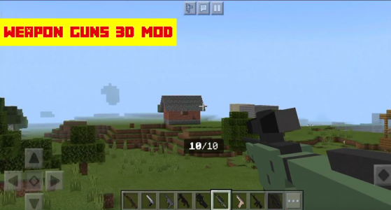 اسکرین شات برنامه weapon 3d guns for Minecraft 3