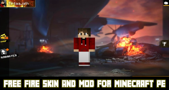 اسکرین شات برنامه Skin F Fire For Minecraft 3