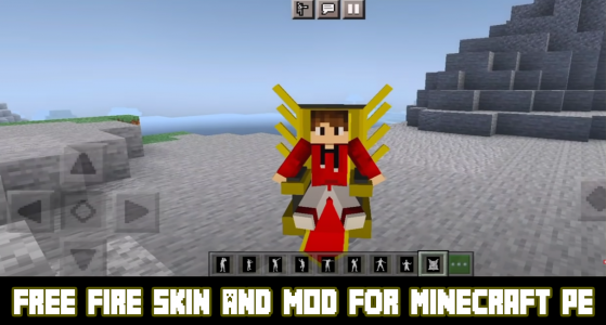 اسکرین شات برنامه Skin F Fire For Minecraft 2