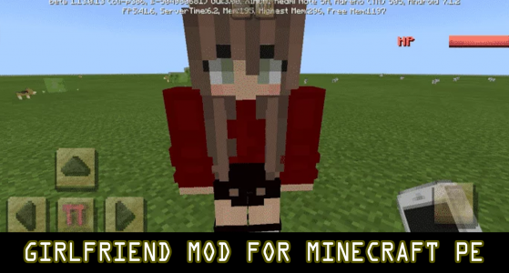 اسکرین شات برنامه Girlsfriend mod for Minecraft 2
