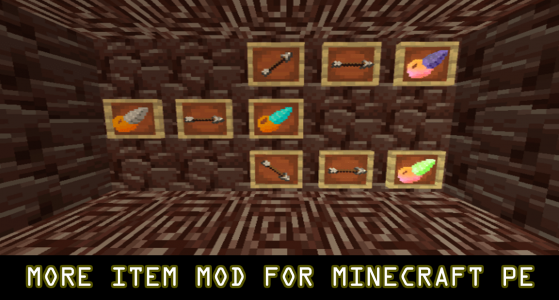 اسکرین شات برنامه more-item addon for minecraft 2