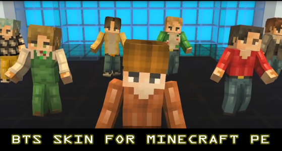 اسکرین شات برنامه BTS Skins For Minecraft 4