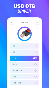 اسکرین شات برنامه OTG USB Driver For Android 5